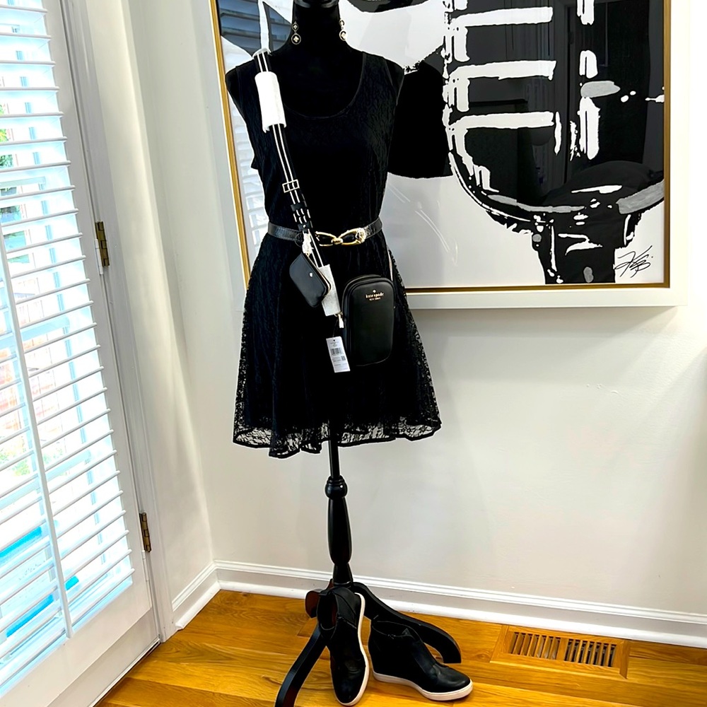 Rue 21 Black Lace Dress, Size XL